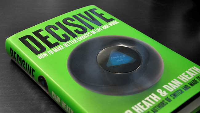 Melhores livros de negócios Decisive Chip Heath Dan Heath