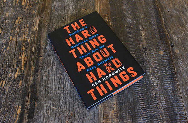 Melhores livros de negócios Hard Thing About Hard Things Ben Horowitz