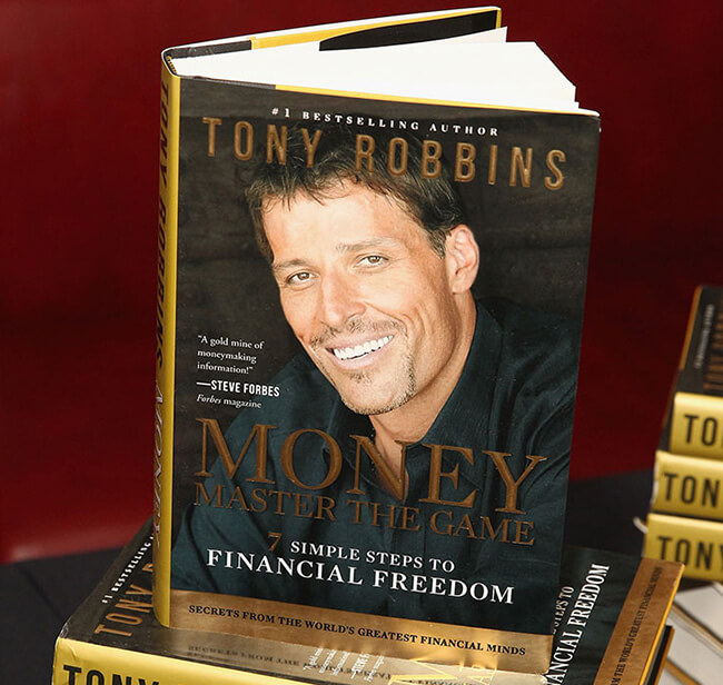 Melhores livros de negócios Money Master the Game Tony Robbins