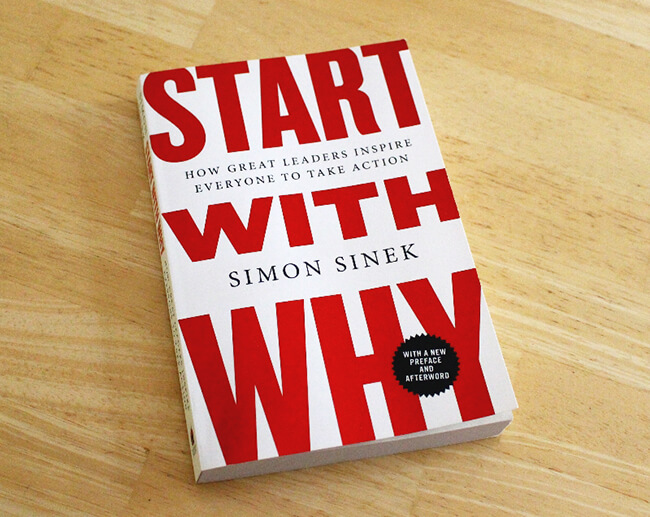 Os melhores livros de negócios começam com por que Simon Sinek