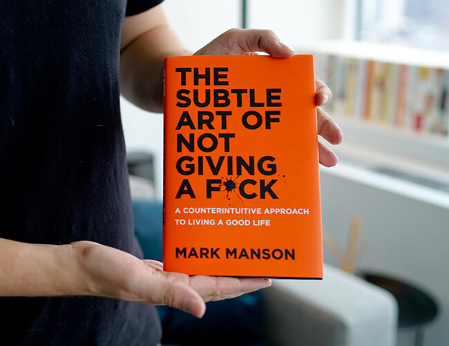 Melhores livros de negócios arte sutil mark manson