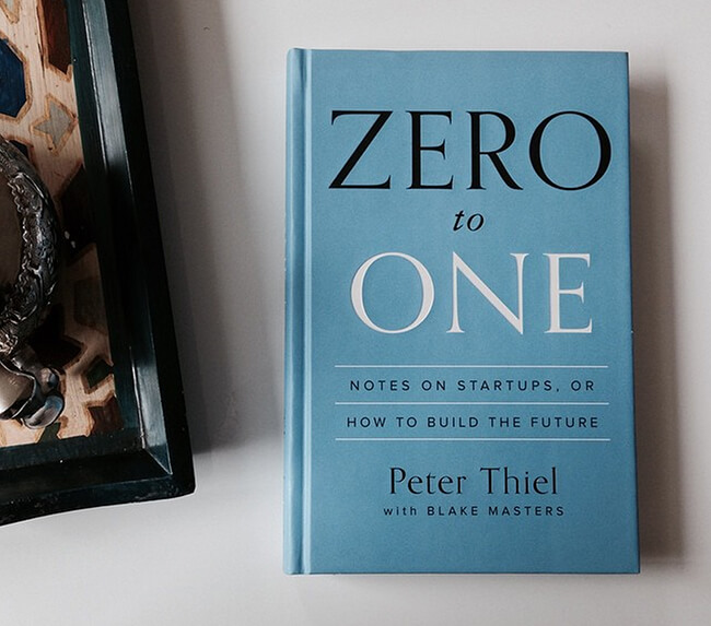 Melhores livros de negócios zero a um peter thiel