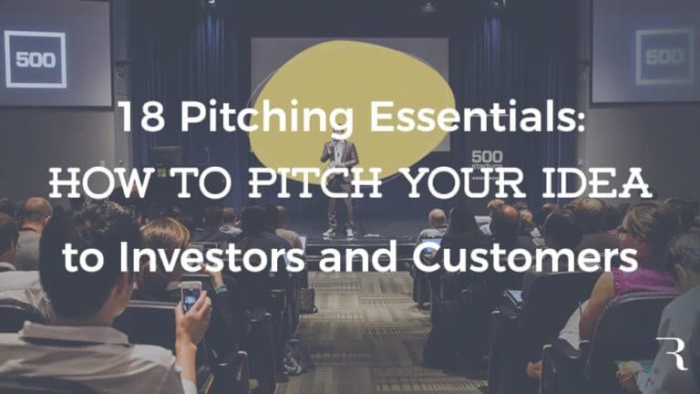 How to Pitch an Idea