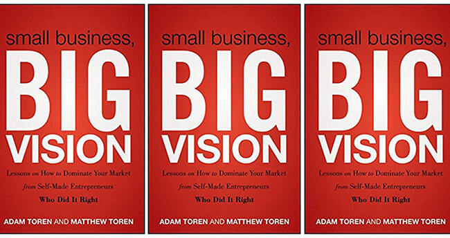 Melhores livros de negócios Small Business Big Vision