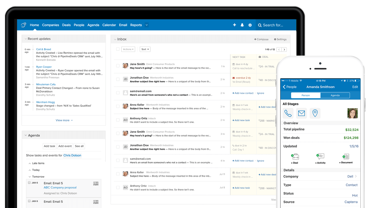 Best CRM for Small Business Startups pipelinedeals