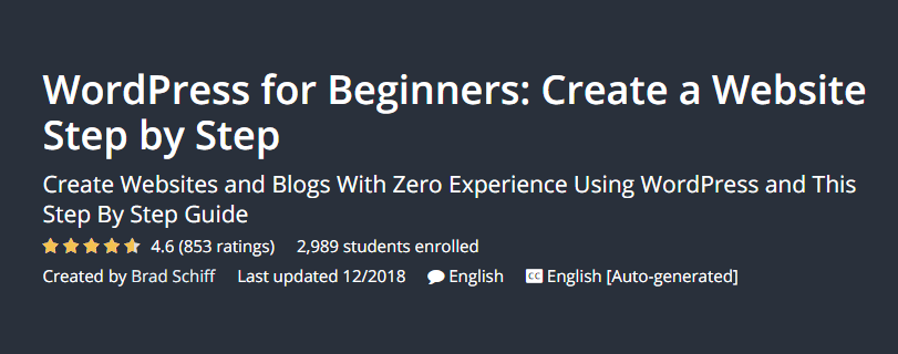 Best Blogging Courses for Beginner Bloggers WordPress for Beginners