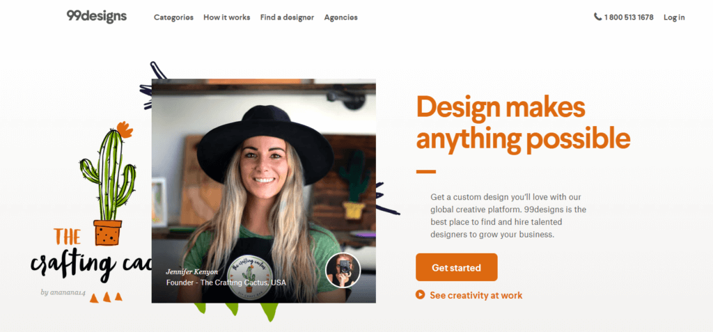 Remote Jobs Websites 99designs