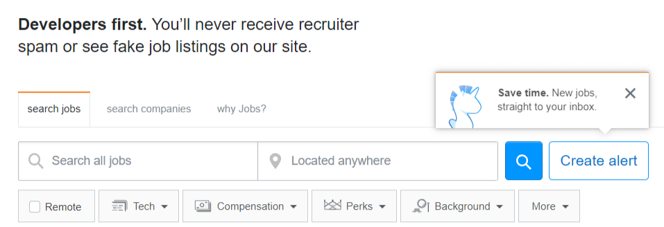 Sites web d'emplois à distance Stack Overflow