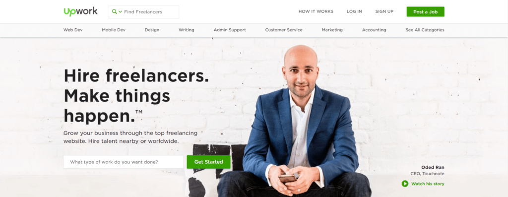 Remote Jobs Websites Upwork