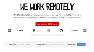 we work remotely we work remotely