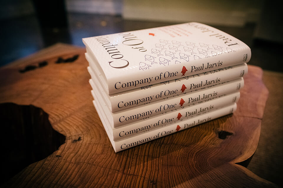 Company of One, de Paul Jarvis, livro mais vendido deste ano