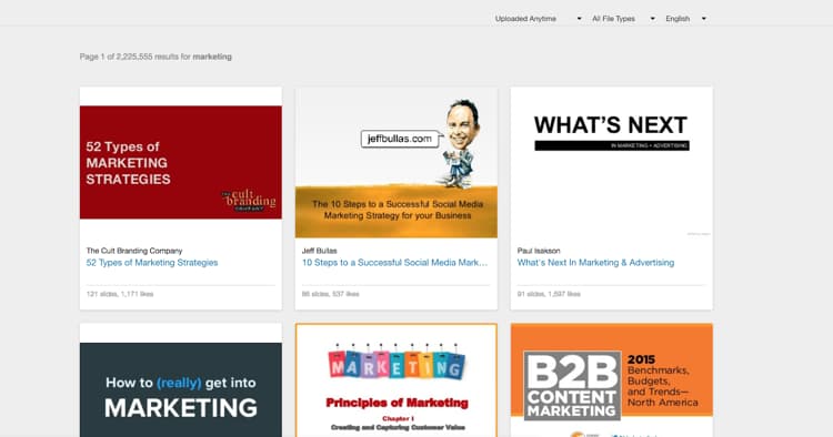 Grow Your Blog by Using Slideshare