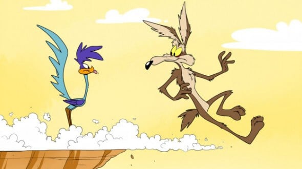 Blog Niche Examples Cartoon Roadrunner and Coyote
