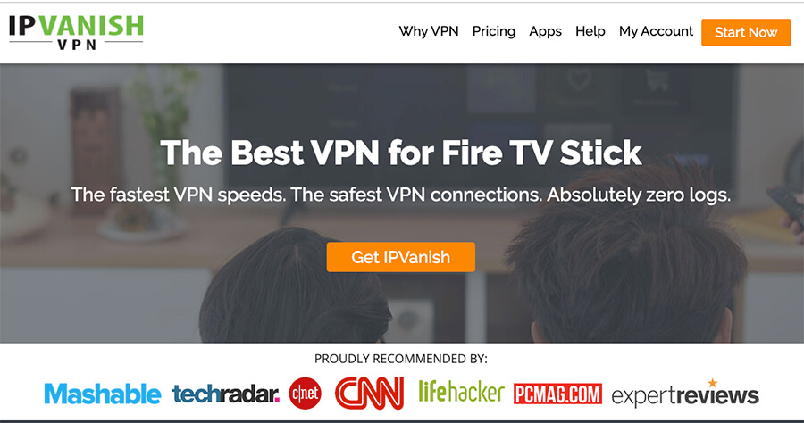 IP Vanish Affiliate Program Landing Page
