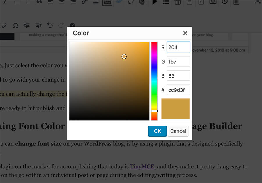 How to Change Font Color in WordPress (on Your Blog) in 2020