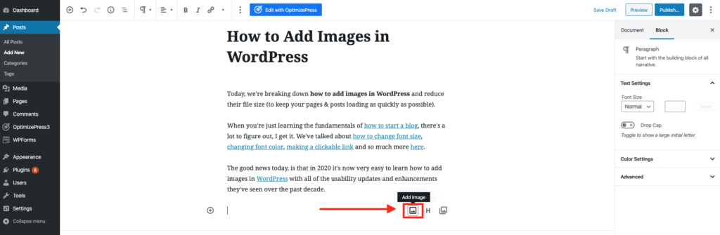 How to Add Images in WordPress (and Reduce File Size) in 2025