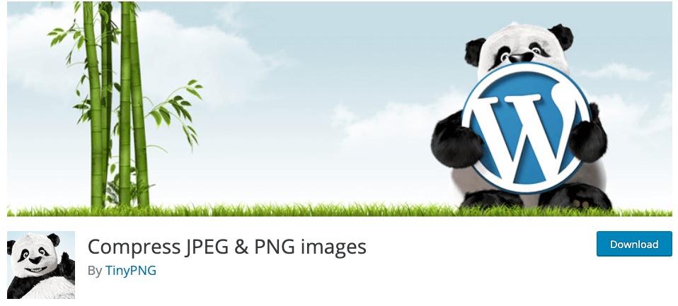 Bildekomprimering WordPress Plugin (Av Tiny PNG)