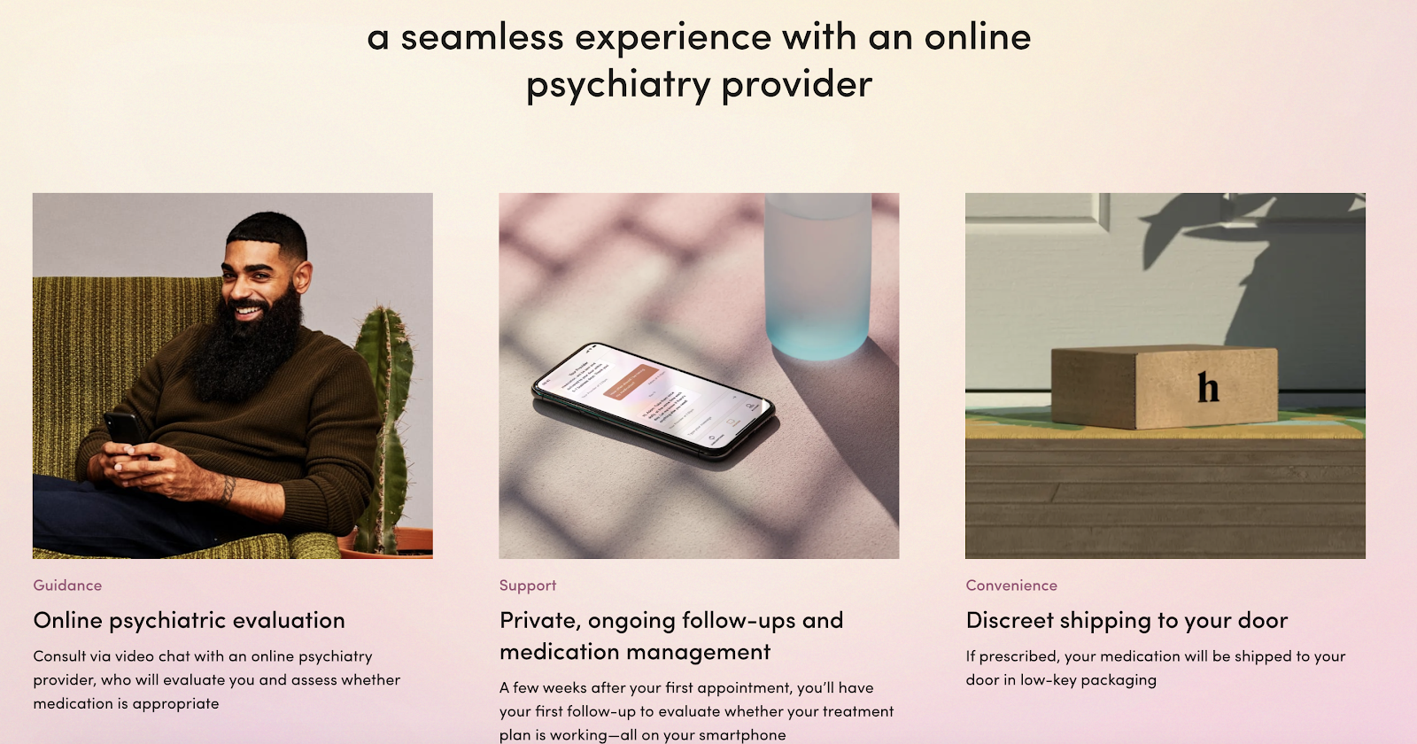 Product Category Description Examples (Hims) Screenshot