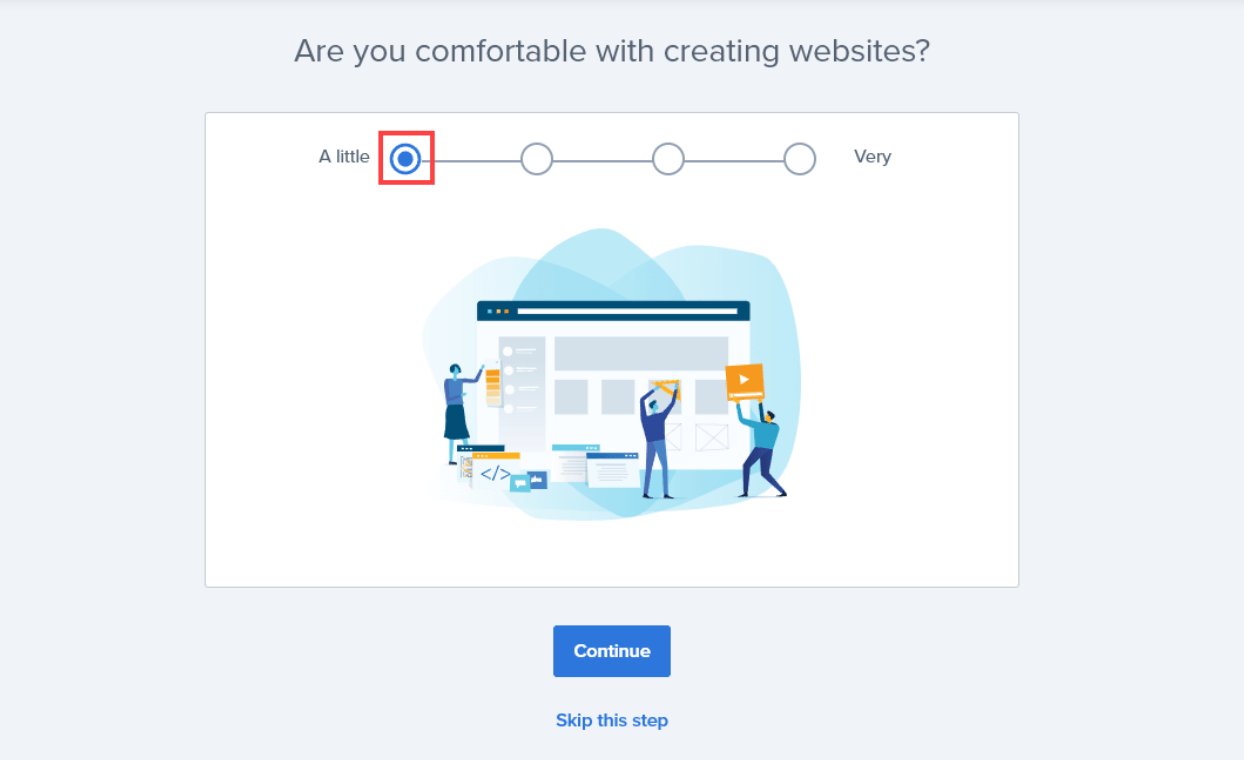 bluehost website comfort