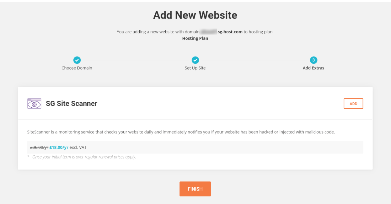 wordpress add new website