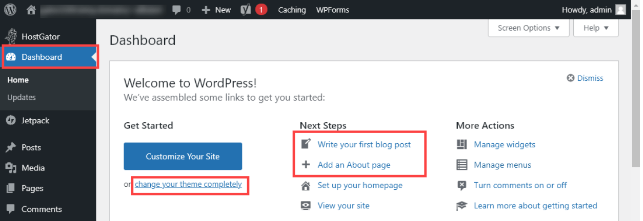 wordpress more links