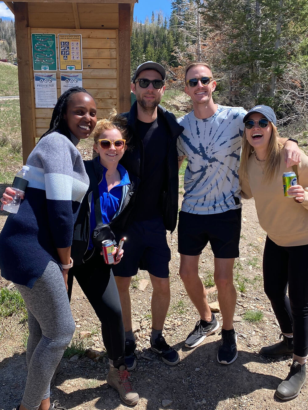 Close Hiking Crew