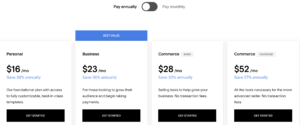 Best Blogging Platforms - Squarespace Cost