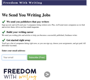 Best Blogging Jobs Sites - Freedom With Writing