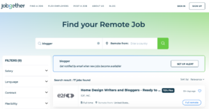 Best Blogging Jobs Sites - Jobgether