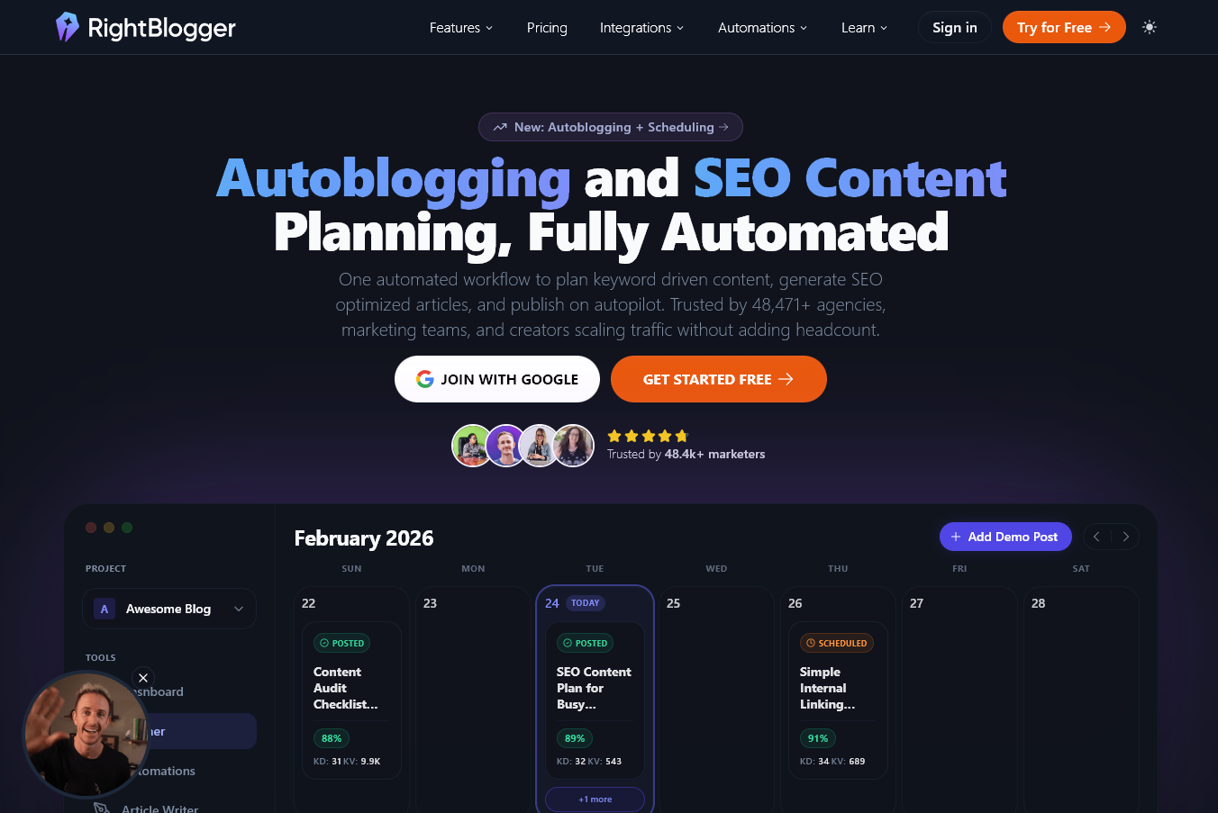 How to Write a Blog Post with AI (Free): RightBlogger Tutorial