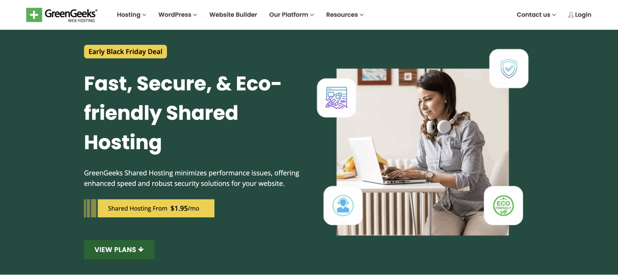 GreenGeeks: 85% Off Environmentally-Friendly Web Hosting