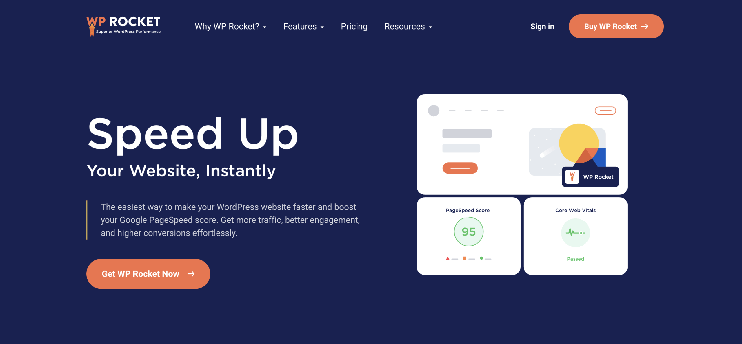 WP Rocket: 40% Off Performance Improvement WordPress Plugin