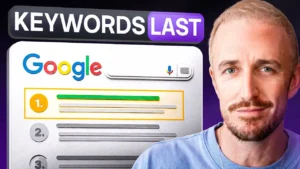 SEO Content Strategy: Stop Starting With Keyword Research Featured Image.