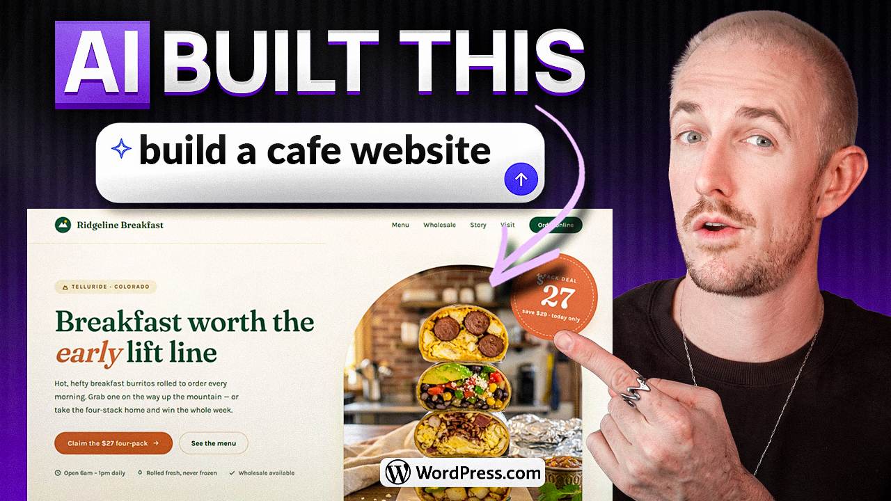 WordPress AI Website Builder: How to Build a Real Site (and What to Fix First) featured image.