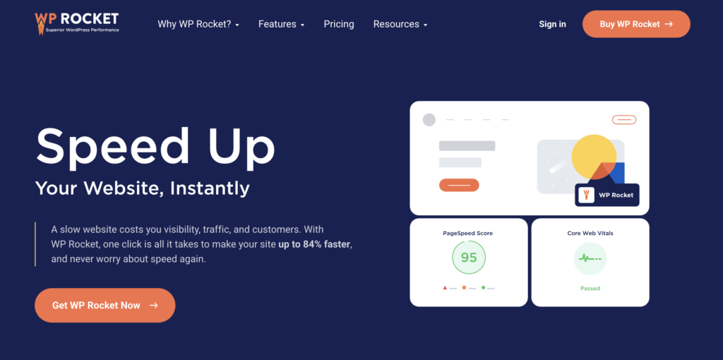 Connect WP to Claude with WP Rocket to speed up site (homepage).