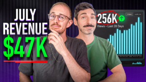 How My YouTube Channel Made $47K in July (Full Income Report) featured image