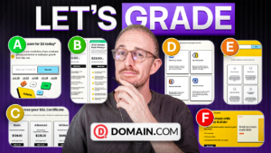 Domain.com Review: What Went Wrong With Their SEO and Traffic featured image