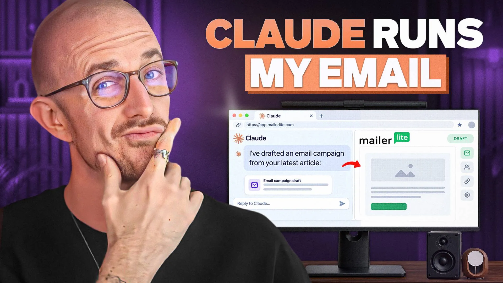 How to Run Email Marketing with Claude and MailerLite (My Full Setup) featured image